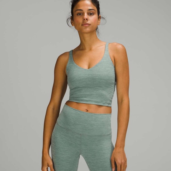 Lululemon Align™ Tank Top Heathered Tidewater Teal | Size 6 - Picture 1 of 5